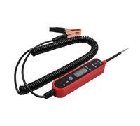 Digital Display Automotive Electric Tester Circuits Analyzers 4 To 60VDC Real Time Detection For 6V 12V 24V 48V Systems Digital Voltage Tester For Car Battery And Wiring