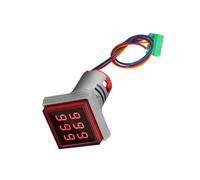 Digital Display Counter 22mm Hole Mount 0-99999 Square Meter with Ventilation Holes Quick Response ProfessionalAmmeters