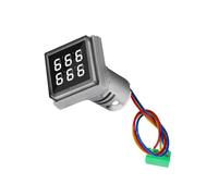 Digital Display Counter with Ventilation Hole LED Backlit Square Counter Meter Quick Response Count 0-999999 LED Display