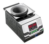 Digital Display Electric Melting Solder Pot, Titanium Alloy Constant Temperature Small Dip Soldering Machine for Precision Soldering and Tin Furnace Applications