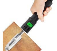 Digital Display Electric Mini Iron with Adjustable Temperature 50-300°C for Craft Leather Repair, Shoe Bag Crease Removal, Vinyl Heat Transfer
