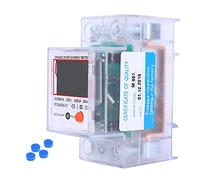 Digital Display Energy Meter Multifunction Single Phase Voltage Current Power Monitor for Home Industrial Use with Backlight 50Hz 5 80A