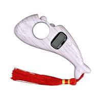 Digital Display for Meditation, Portable Prayer Bead Counter, Resin Buddha Bead Counter, Roller Type Bead Counter for Meditation, Relaxation,