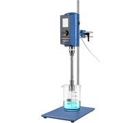 Digital Display Homogenizer, Lab Emulsifier with LCD for Cosmetics, Micro Dispersing Agitator, 12G Capacity for Efficient Mixing and Emulsifying in Laboratories