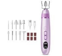 Digital Display Manicure Device Featuring LCD Panel and Stable Base for Home Beauty Care Rechargeable Unguis Tool Visible Border Finisher Machine Featuring Ergonomic Handle and Consistent Outcome