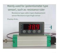 Digital Display Meter for Analog Input 0-10V 0-20mA 2-10V 4-20mA with Customizable Range, Multi-Location Display for Industrial and Commercial Use