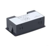 Digital Display Meter for Analog Input 0-10V / 2-10V / 0-20mA / 4-20mA, Industrial Process with Adjustable Offset & Gain, Black