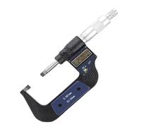 Digital Display micromete Single Point Micrometers Tube Micro Small Measuring Micrometers0-25mm(Crimp height cone 60)