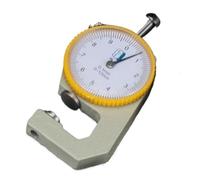 Digital Display Needle-Type Thickness Gauge Thickness Measuring Instrument Flat Head Pointed Tip Curved Gauge Metal Dial Tool Vernier Caliper(20mm Pointed end)