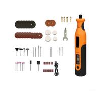 Digital Display Rotary Tool 7.4V 12-Speed Control(54pcs) | Variable 12- for dial, digital display, precise control for wood metal plastic, cordless freedom