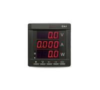Digital Display Single-phase Current Voltage Power Combination Table 220v 96 * 96mm 1Pcs
