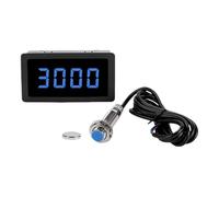 Digital Display Tachometer High Accuracy Hall Sensors Small Design Wide Compatibility for Motor Speed Measurement LCD RPM Meter for Motors