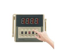 Digital Display Time Relay DH48S-1Z Power Control Time Delay Adjustable Digital AC110 AC220V DC12V DC24V 1Pcs(DH48-1Z AC110V)