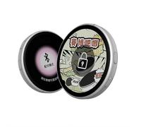 Digital displayed Pixel Badge Pin, 1.7'' HD display Badge Magnetic Cute Pin, Badges Button with Videos/Photos Display via Bluetooth 6.0 for Boys Girls (White)