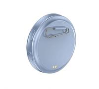 Digital displayed Pixel Badge Pin, 1.7'' HD display Badge Magnetic Cute Pin, Badges Button with Videos/Photos Display via Bluetooth 6.0 for Boys Girls (Blue)