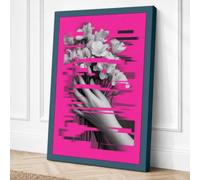 Digital Disruption Canvas Wall Art Print 18x12 Inch