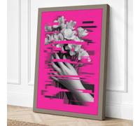 Digital Disruption Canvas Wall Art Print 36x24 Inch