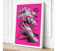 Digital Disruption Modern Canvas Wall Art Print 18x12 Inch (46 x 30 cm)