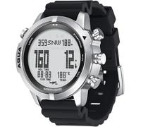 Digital Dive Watch for Men Dive Computer Watch Scuba Diving Watches Men's Wrist Watches with Compass Altimeter Barometer,White