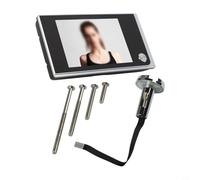 Digital Door Camera Viewer, Wireless Camera Doorbells, Advanced Security Features, Wide Viewing Angle, Monitor 118X63x18mm,Door Viewer 32X32mm