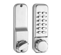 Digital Door Lock Mechanical Keyless Entry Door Lock Password Combination Door Keypad Deadbolt Waterproof Code Door Lock for Home Office