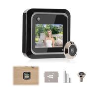 Digital Door Viewer, Door Camera, Records The Image Clearly, HD Display, 145° Wide Angle Lens for Indoor and Outdoor Use