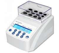 Digital Dry Bath Incubator, 100°C Thermostatic Heater with LED Display, 5 Programs, 0-100H Timer, for Labs & Research