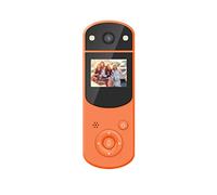 Digital DV Camera Mini Body Car Camera Video Recorder MP3 Player 1080P HD Screen with Infrared Night Light Rotating Len for Sports Home Office Accompanying Recorder