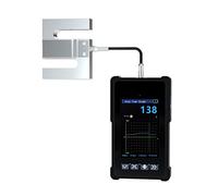 Digital Dynamometer, Portable Handheld Dynamometer Digital Display Industrial Grade High Acquisition Speed 2000HZ External S-type Load Cell(1000KG)