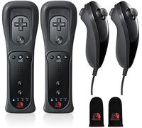 Digital Dynasty Remote with Nunchuck No Motion - Black- NEW