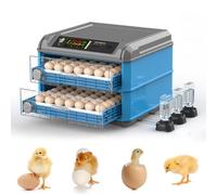 Digital Egg Incubator for Hatching Chickens, Birds, Quails, Ducks - Automatic Turning, Humidity Control, Perfect for Poultry and Bird Eggs