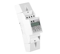 Digital Electric Energy Meter DIN-Rail Kwh Single Phase 2Wire 10-40A LCD Guide Type Backlight Digits Wattmeter Accurate Energy Monitoring