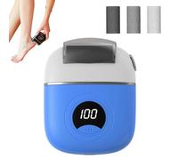Digital Electric Foot Grinder, Electric Callus Remover, Electric Foot Files, Digital Display Foot, Adjustable Grinding Head, Toes Heel Grinder for Toes, Heels, Side Feet, Soles (Blue)