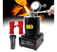 Digital Electric Melting Furnace for Scrap Metal Refining and Casting with Graphite