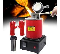 Digital Electric Melting Furnace for Scrap Metal Refining and Casting with Graphite