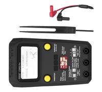 Digital Electrolytic Capacitor Tester With ±1% Accuracy 10Hrs Battery Lifespans Multifunction Component Testing Tool Multiple Language Display Component Tester