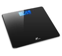 HomeFashion Digital Bathroom Scale Weighing Scales For Body Weight Black