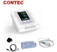 Digital Electronic Blood Pressure Monitor NIBP Adult cuff+SpO2 probe+AC Adapter