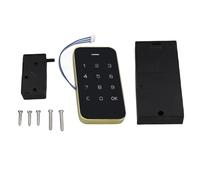 Digital Electronic Coded Lock Secure Touch Screen Password Lock for Cabinet Mailbox File Sauna Drawer School Lockers ABS Stainless Steel 240g 4xAAA Batteries