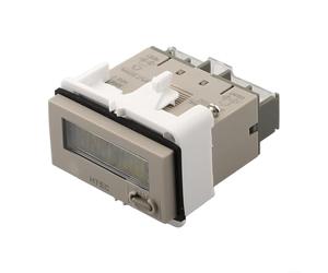 Digital Electronic Counter H7EC-for NV for Industrial Control Systems, 8-Digit LCD Display, DC 3-36V Input, IP66 Rated, 0-99999999 Count Range, Panel M