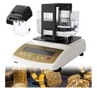 Digital Electronic Gold Purity Tester Machine with Printer Precious Metal Authenticity Density Tester for Gold Silver Platinum(Withprinter,XF1203K)