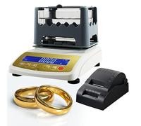 Digital Electronic Gold Purity Tester with Data Label Printer for Authenticity and Density Measurement