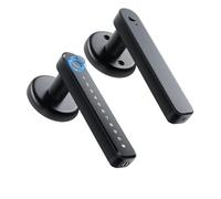 Digital Electronic Lock Smart Door Lock Smart Home Biometric Finrprint For Tuya Password Keyless APP Unlock Security DIY Easy Installation(Nero)