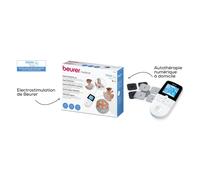 Digital electrostimulation device tens/ems 4 electrodes Beurer EM 49 13,2 X 6,3 X 2,3 cm