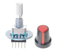 Digital Encoder Module 5V 20 Pulse Action Optical Scan Technology Compatible with EC11 Board Rotary Encoder Module