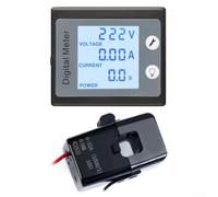 Digital Energy Meter 100A ABS Case Overload Alarm(C)