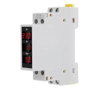 Digital Energy Meter Din Rail Power Multifunction Meter Volts Amps Hertz Meter AC80-500V 1-100a 0-99Hz Electricity Usage Monitor