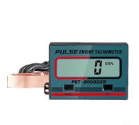 Digital Engine Tachometer With Inductive Probe For Non Contact RPM Reading On Chainsaw Motors Mower Engines And Motorboat