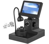 Digital Engraving Microscope - 50-1000X Magnification, 4.3" LCD Screen & LED Fill Light for Waist Code Identification, Gems and Coins