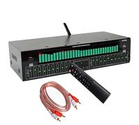 Digital Equalizer 31-Band, HiFi Graphic Equalizer with Bluetooth 5.4, Optical & Coaxial Digital Audio Decoding, 12 Rhythm Patterns, Independent Tuning for Recording Studio